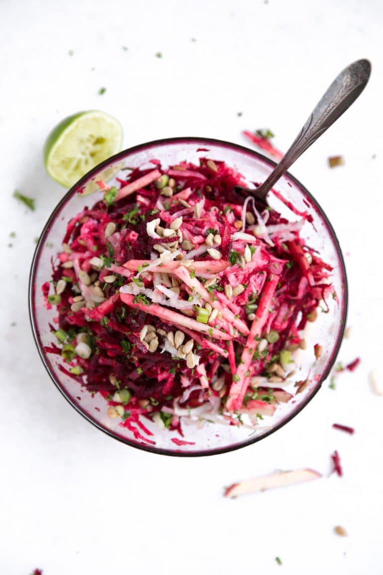 Crunchy Beet And Kohlrabi Salad VEGWORLD Magazine