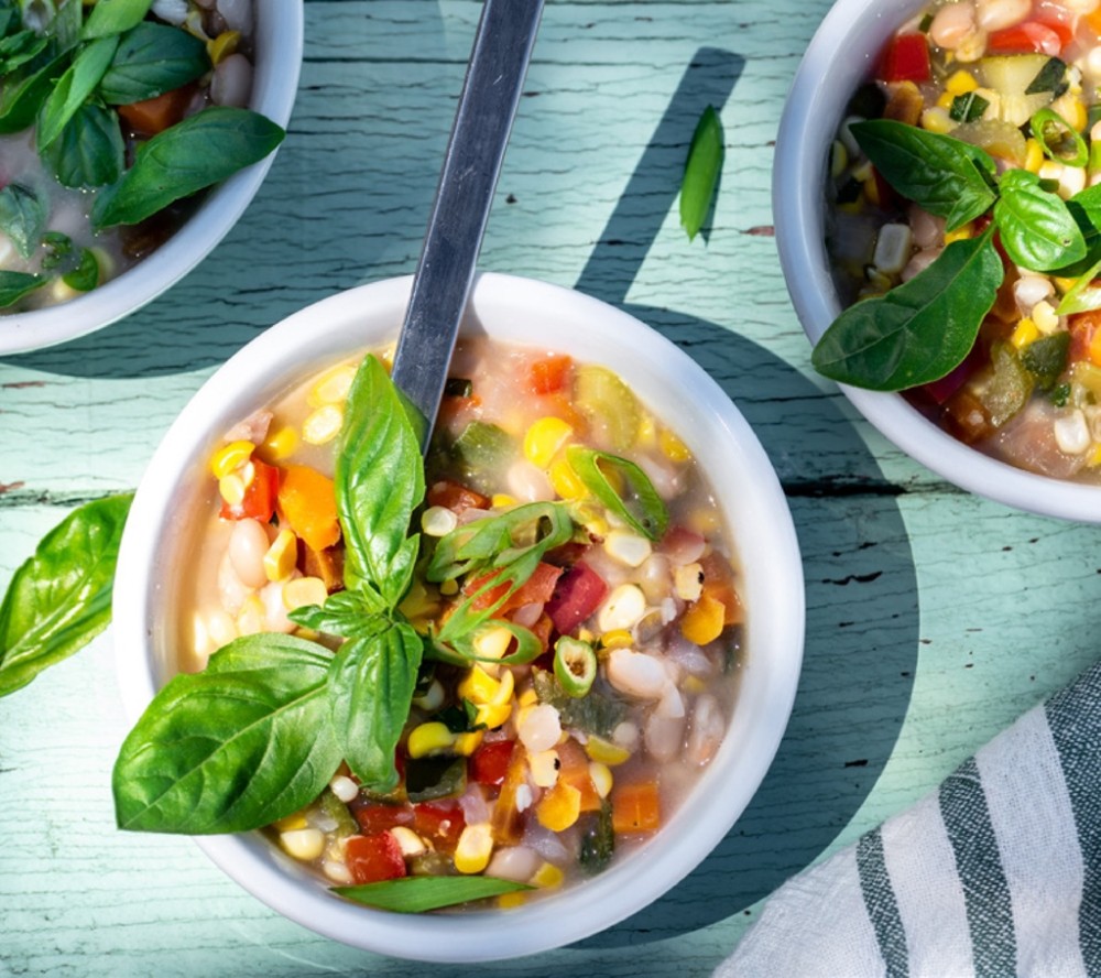 Roasted Poblano Corn Chowder