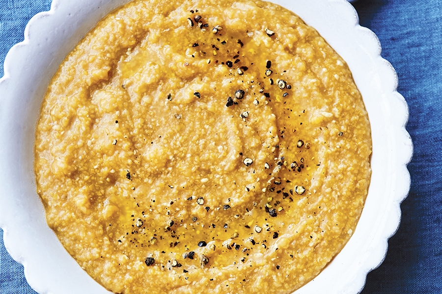 Polenta with Black Pepper