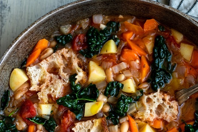 RUSTIC RIBOLLITA SOUP - VEGWORLD Magazine