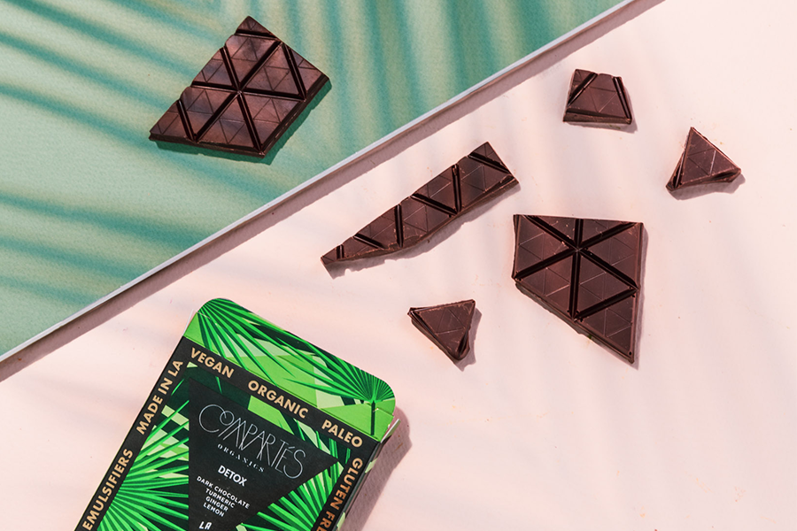 Compartés Releases Fully Vegan Superfood Chocolate Bar Line