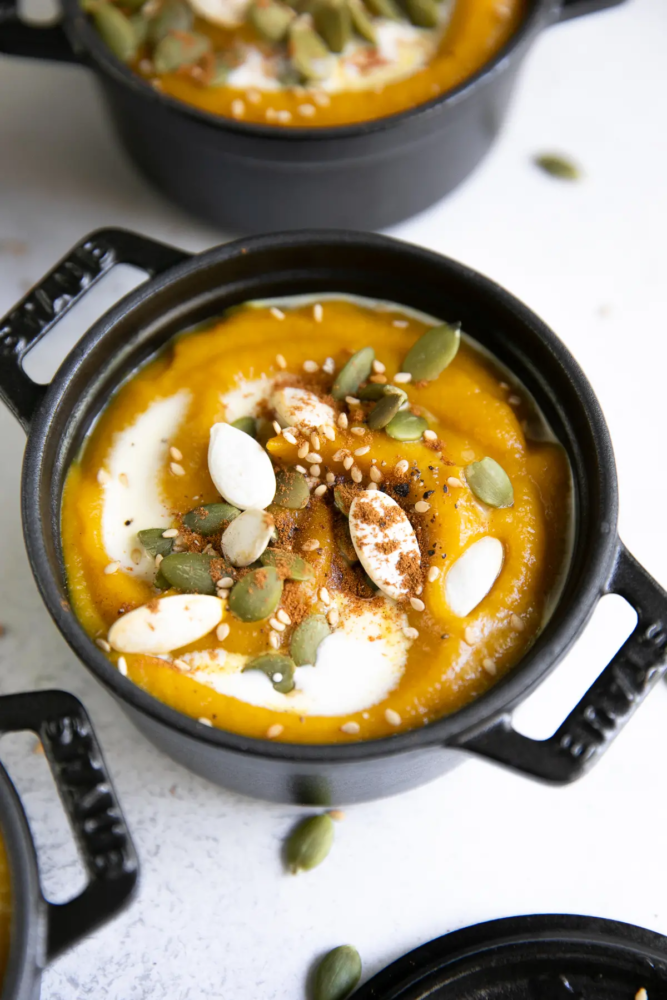 CURRIED BUTTERNUT SQUASH SOUP - VEGWORLD Magazine