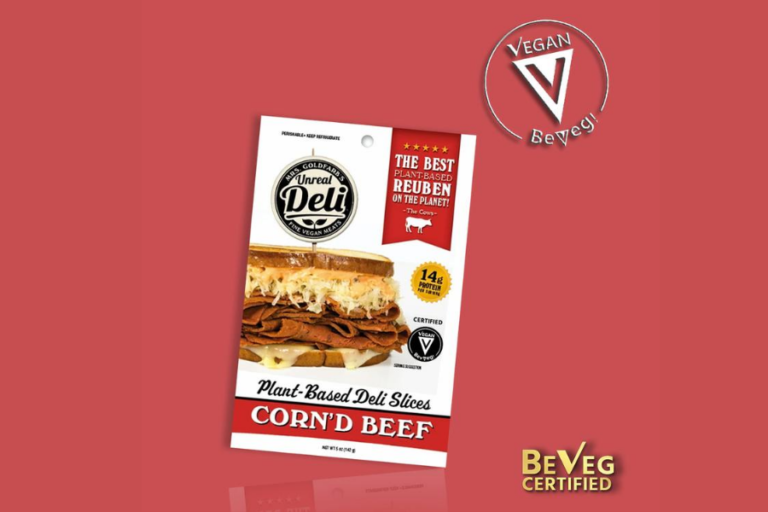 Unreal Deli's Recently Certified Vegan Corned Beef Sandwich Now