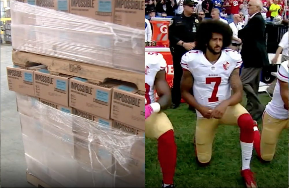 LA Local TV News Channel TEAMS UP WITH COLIN KAEPERNICK’S ‘KNOW YOUR RIGHTS CAMP’ TO DONATE 4.5k IMPOSSIBLE PATTIES TO SOUTHERN CALIFORNIA FOOD BANKS