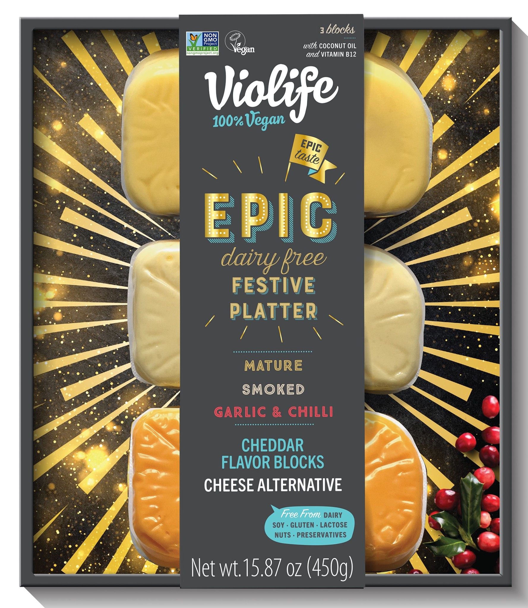 Violife Launches Limited Edition Vegan Cheese Platter - VEGWORLD Magazine