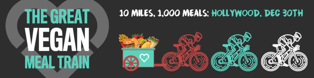 Vegan meal train Dec 30th aims to take pandemics off the menu with celebrity support