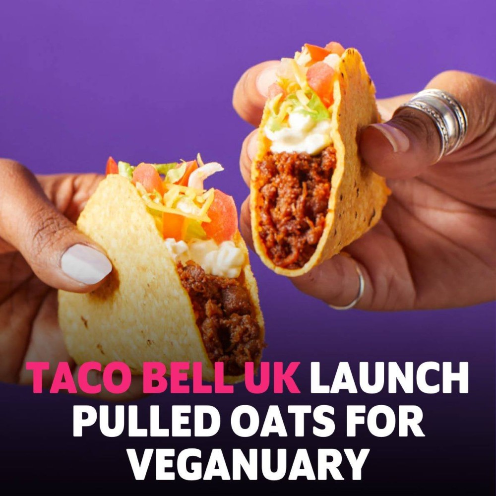 GOLD&GREEN® FOODS HELPS TACO BELL DELIVER MEAT-FREE MUNCHIES THIS JANUARY