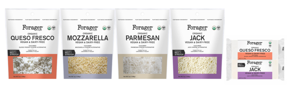 Forager Project Continues Plant-Based Category Domination with New Line of Organic, Plant-Based Cheese