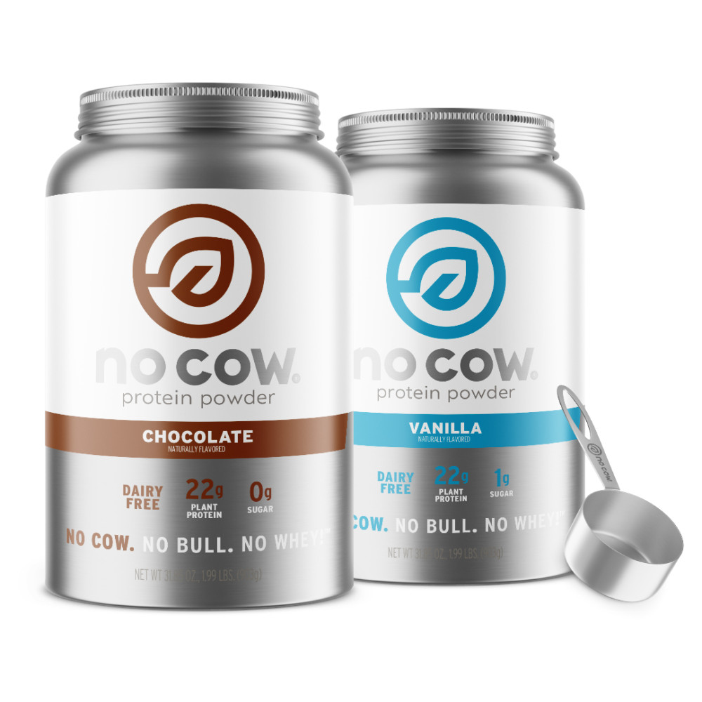 NO COW INTRODUCES PLANT-BASED PROTEIN POWDER LINE FEATURING FIRST-IN-MARKET ALUMINUM CANISTER