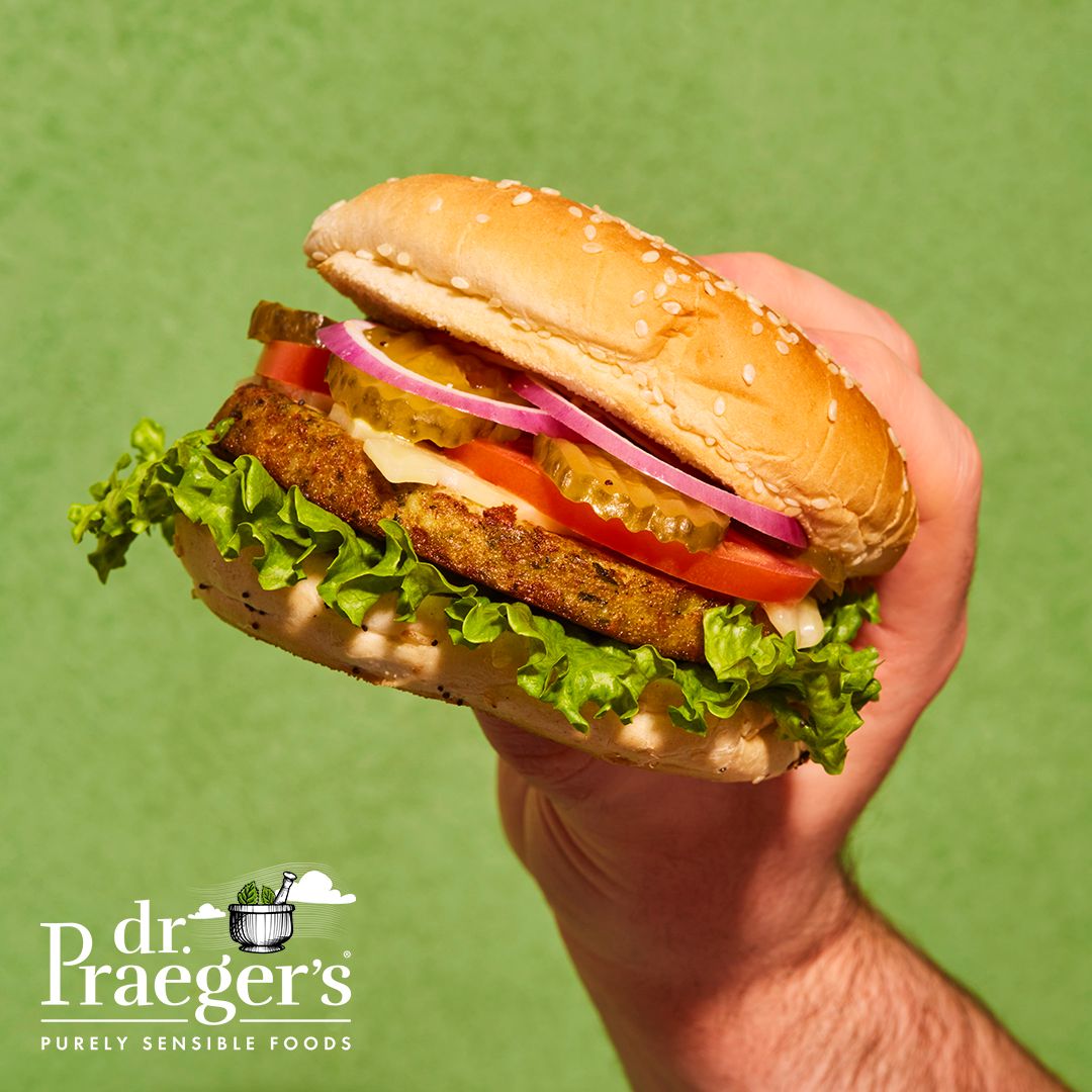 Dr. Praeger’s Donates a percentage of sales of the Cauliflower Burger