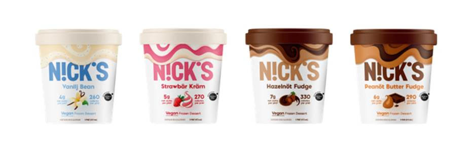 N!CK’s Ice Cream Launches Four New, Så Swedish Vegan Flavors