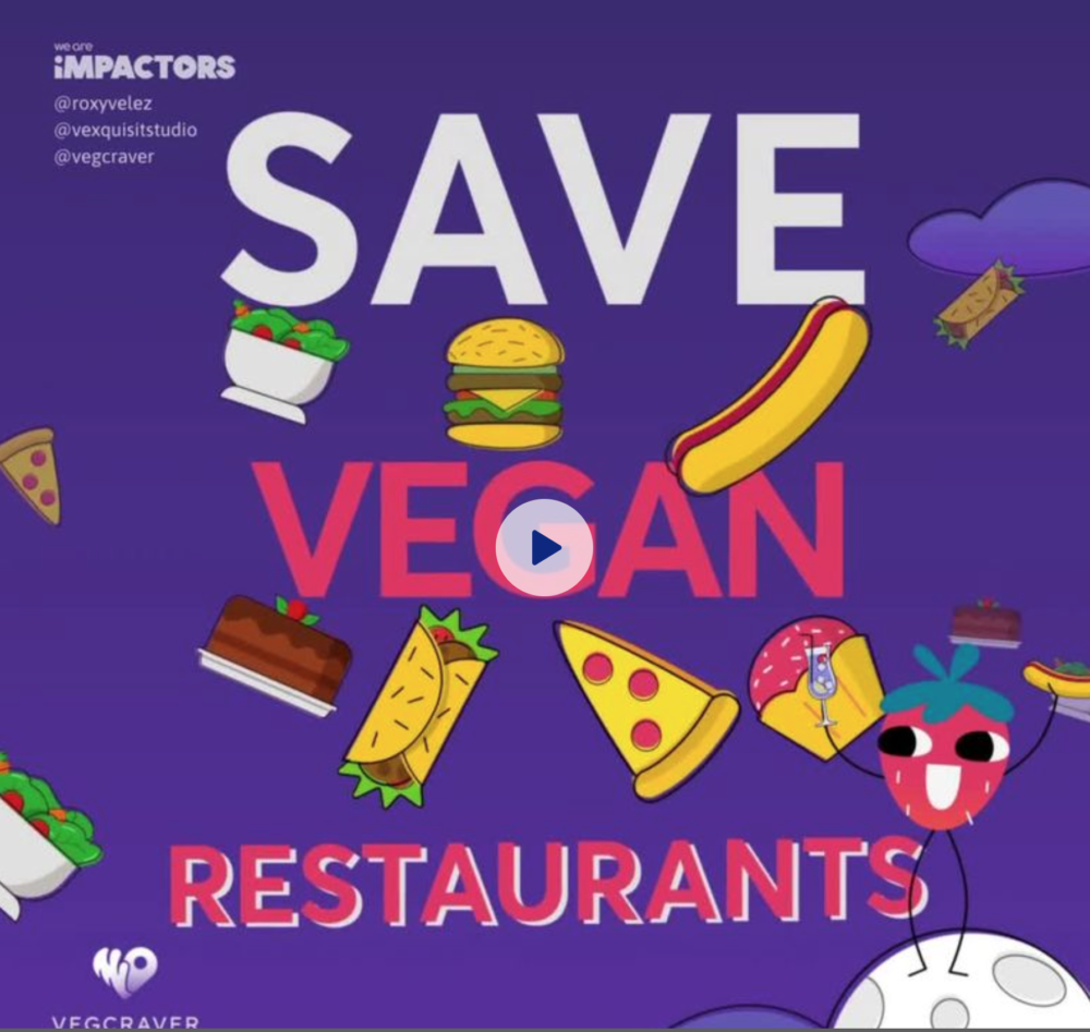 Nationwide campaign launches to #SaveVeganRestaurants with support from Daniella Monet, Mayim Bialik, Mýa, and more