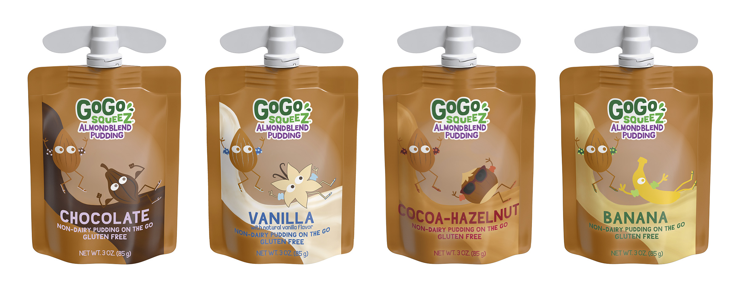 First Ever Plant Based Pudding In A Pouch Introducing New Gogo Squeez