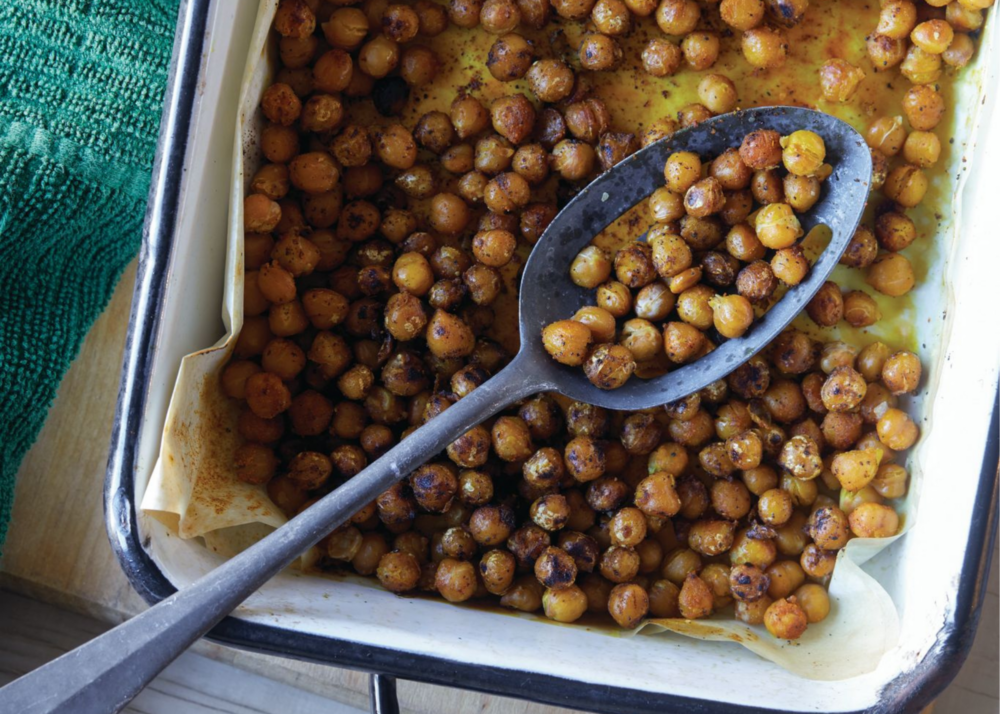 CRUNCHY FLAMIN’ CHICKPEAS