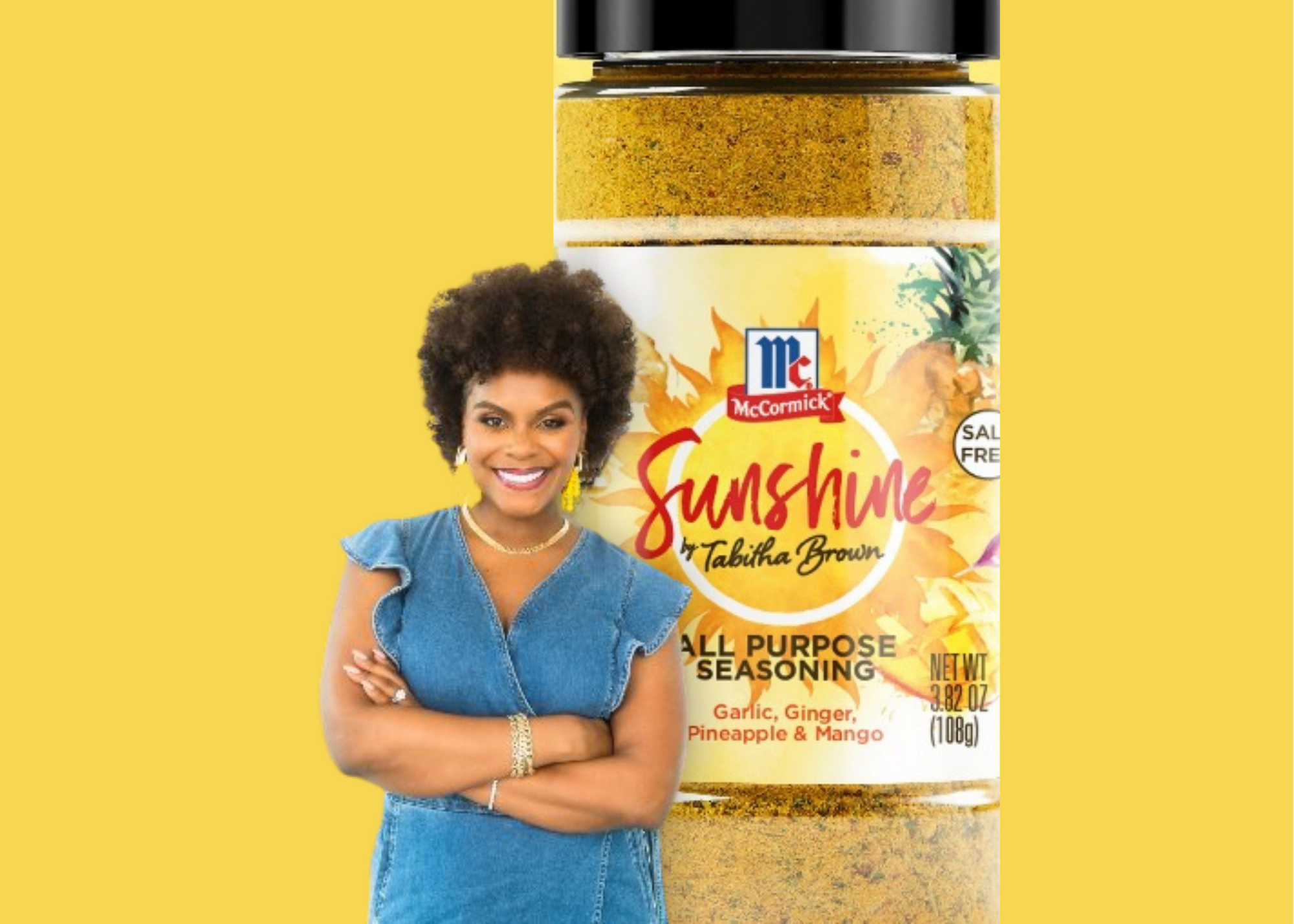 Vegan Chef Tabitha Brown Announces Launch Of New Summer Inspired Seasoning  - VEGWORLD Magazine