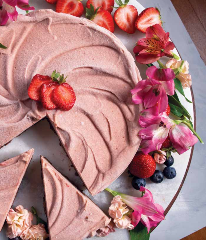 HalfBaked Strawberry Cake VEGWORLD Magazine