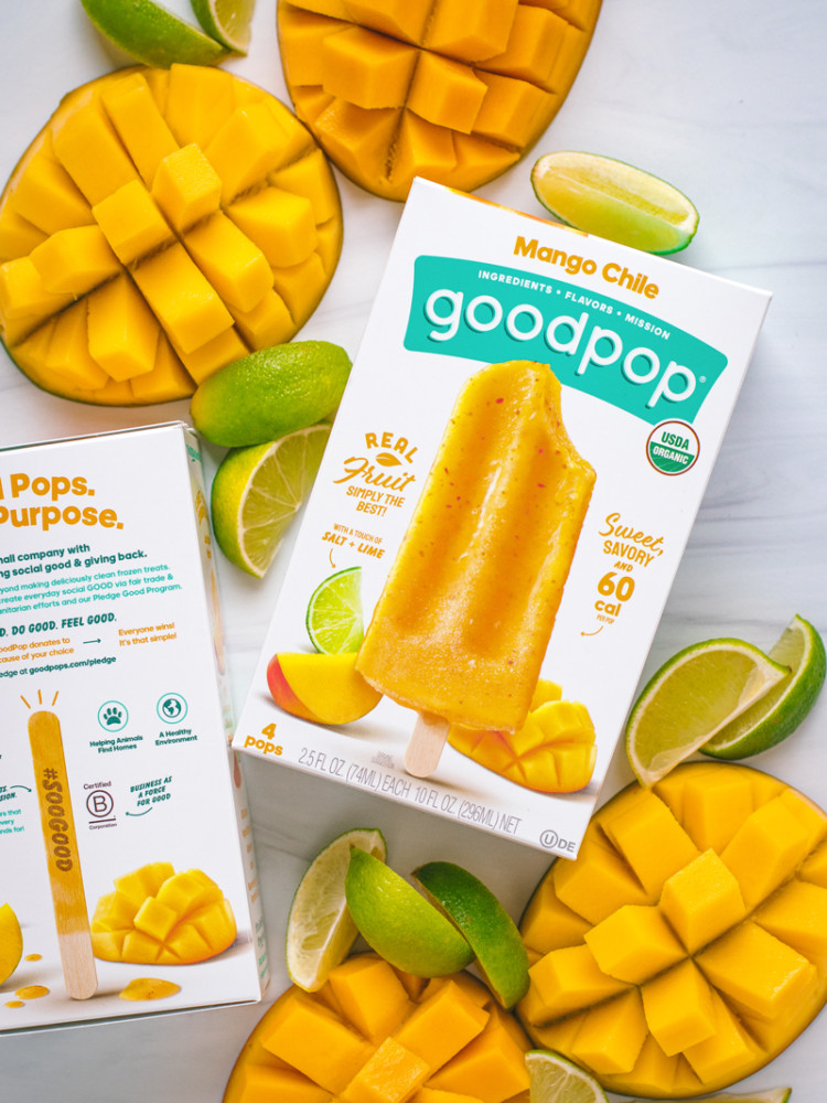 GOODPOP LAUNCHES MANGO CHILE FLAVOR JUST IN TIME FOR NATIONAL MANGO DAY, JULY 22