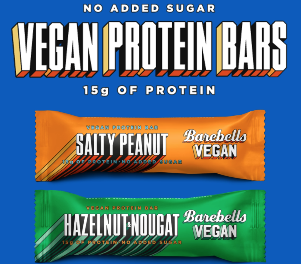 Barebells Plant Based Bar  15g of Vegan Plant Protein