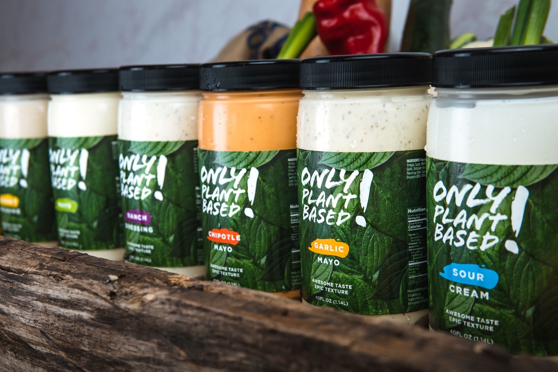 Only Plant Based! Mayo, Sour Cream & Dressings Launch Across the U.S
