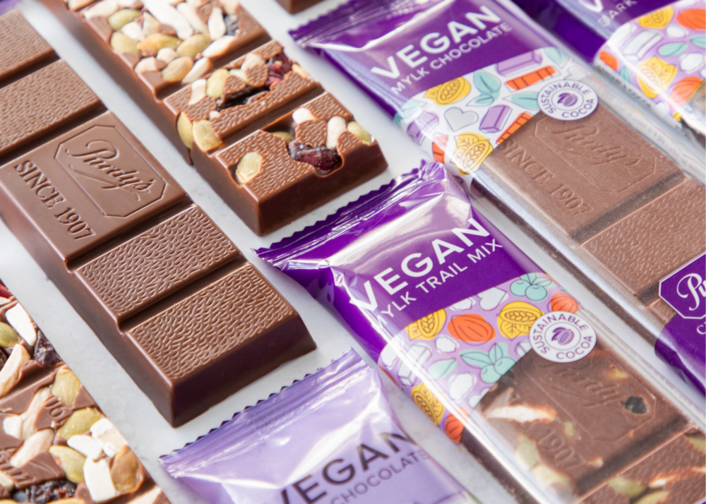 Purdys Chocolatier Launches New Vegan Chocolate Bars