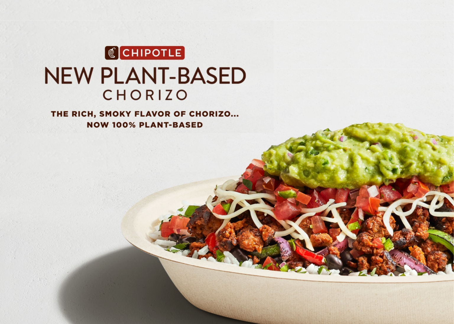 CHIPOTLE LAUNCHES PLANTBASED CHORIZO AND NEW LIFESTYLE BOWLS