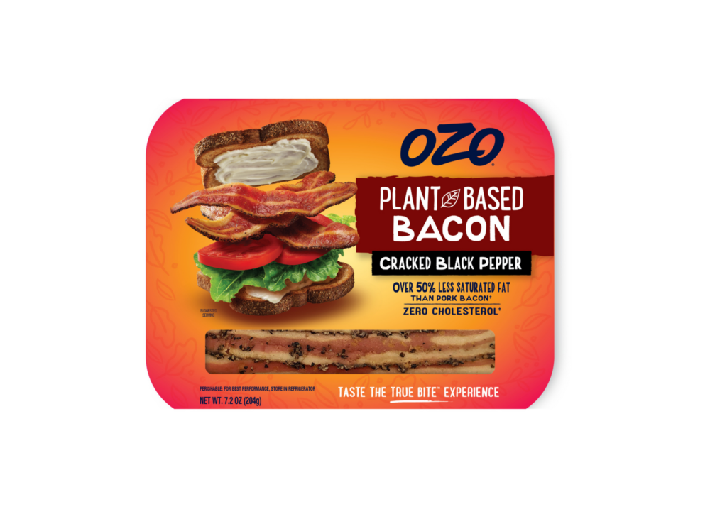 OZO® Unveils True Bite™ Experience at Expo West With First-of-its-Kind Plant-Based Chicken and Bacon