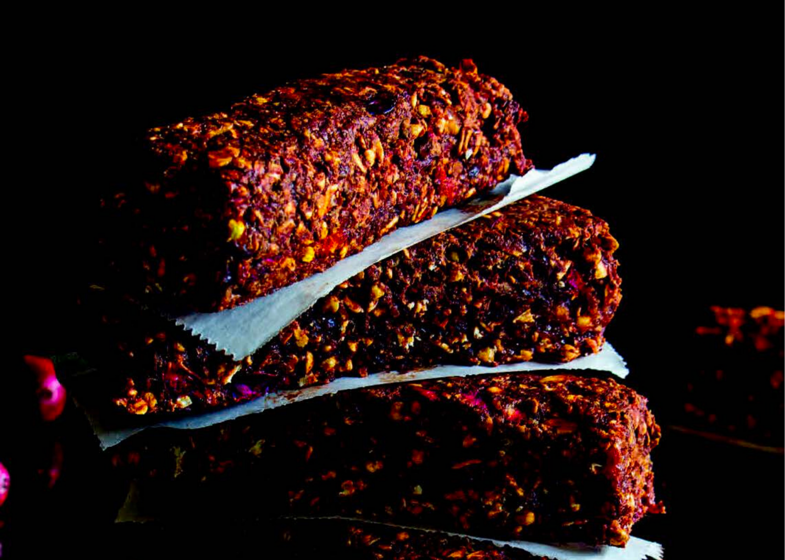 Chocolate Cranberry Energy Bars VEGWORLD Magazine