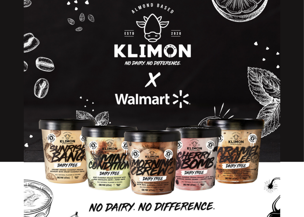 100% Plant-Based Frozen Dessert Brand KLIMON Launches at Walmart