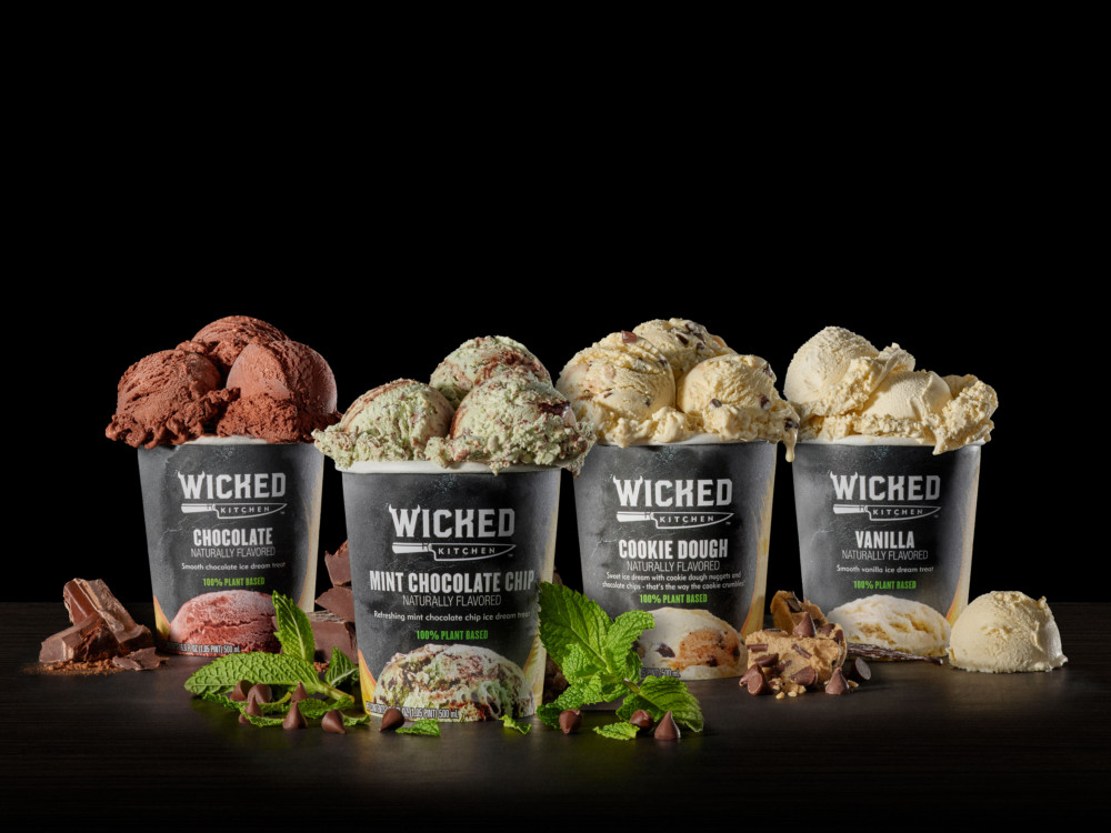 Wicked Kitchen Unveils First-To-Market Innovative Plant-Based Ice Creams