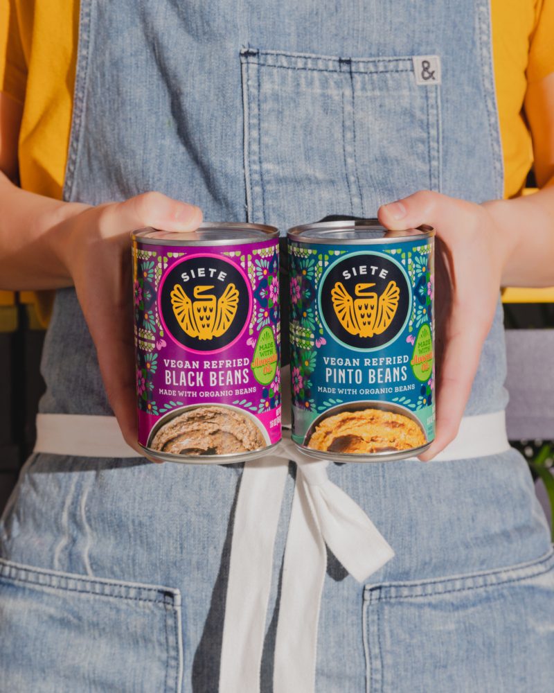 Mexican-American Brand Siete Foods Launches Their 1st Plant-Based Canned Product