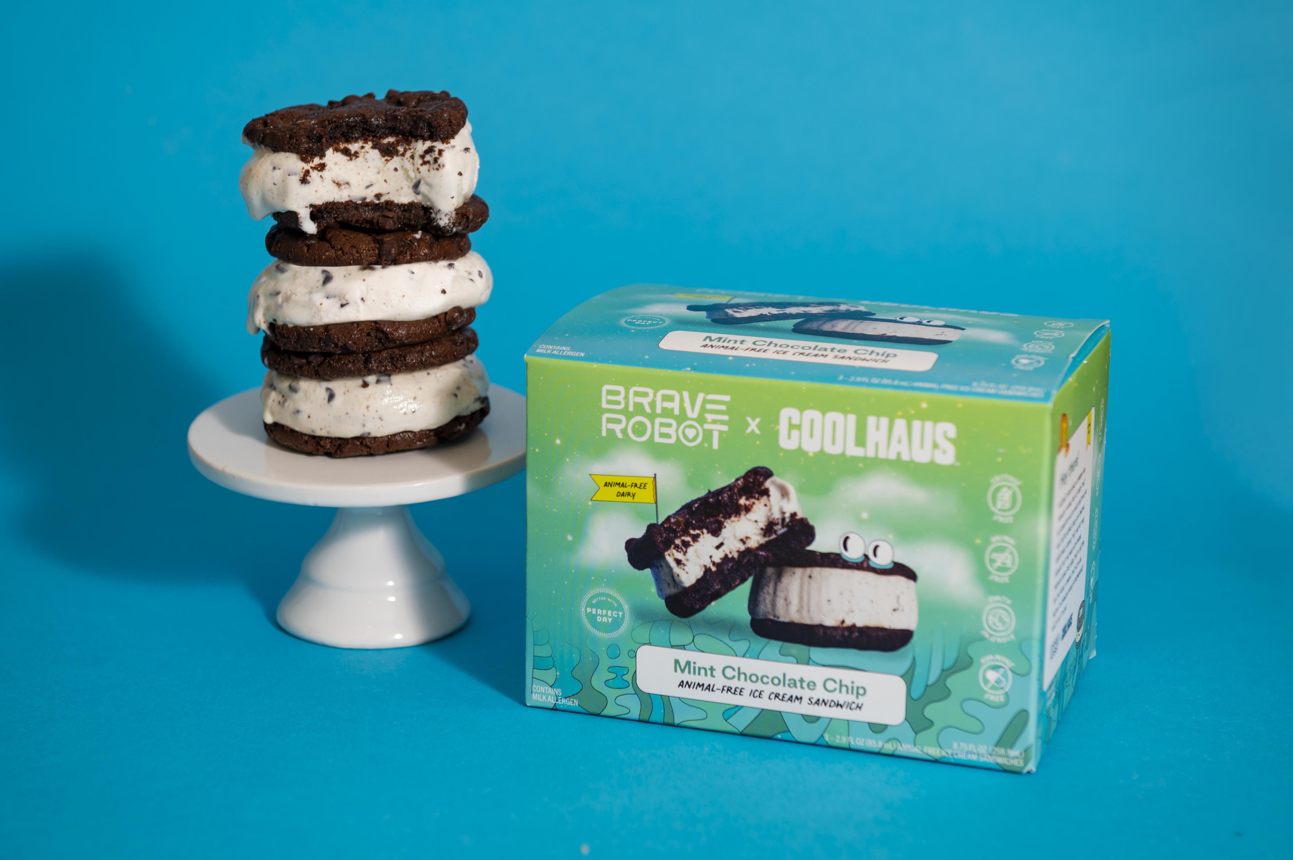 The Urgent Company’s Brave Robot and Coolhaus Brands Rollout the Company’s First Animal-Free Dairy Product Collaboration