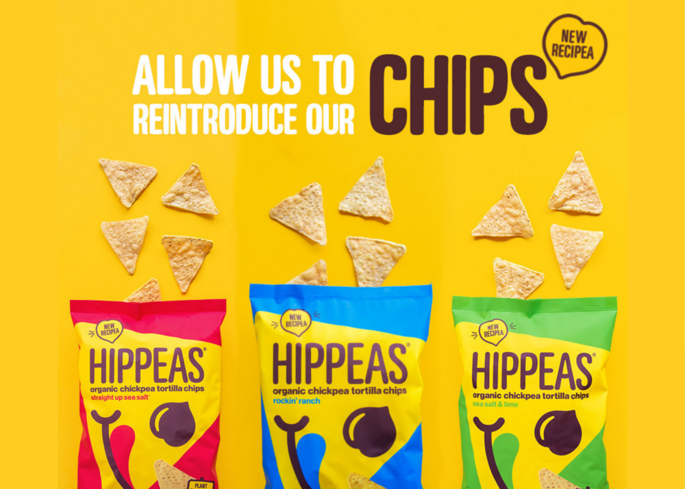 HIPPEAS Re-Introduces Tortilla Chips and Adds Far-Out Flavor