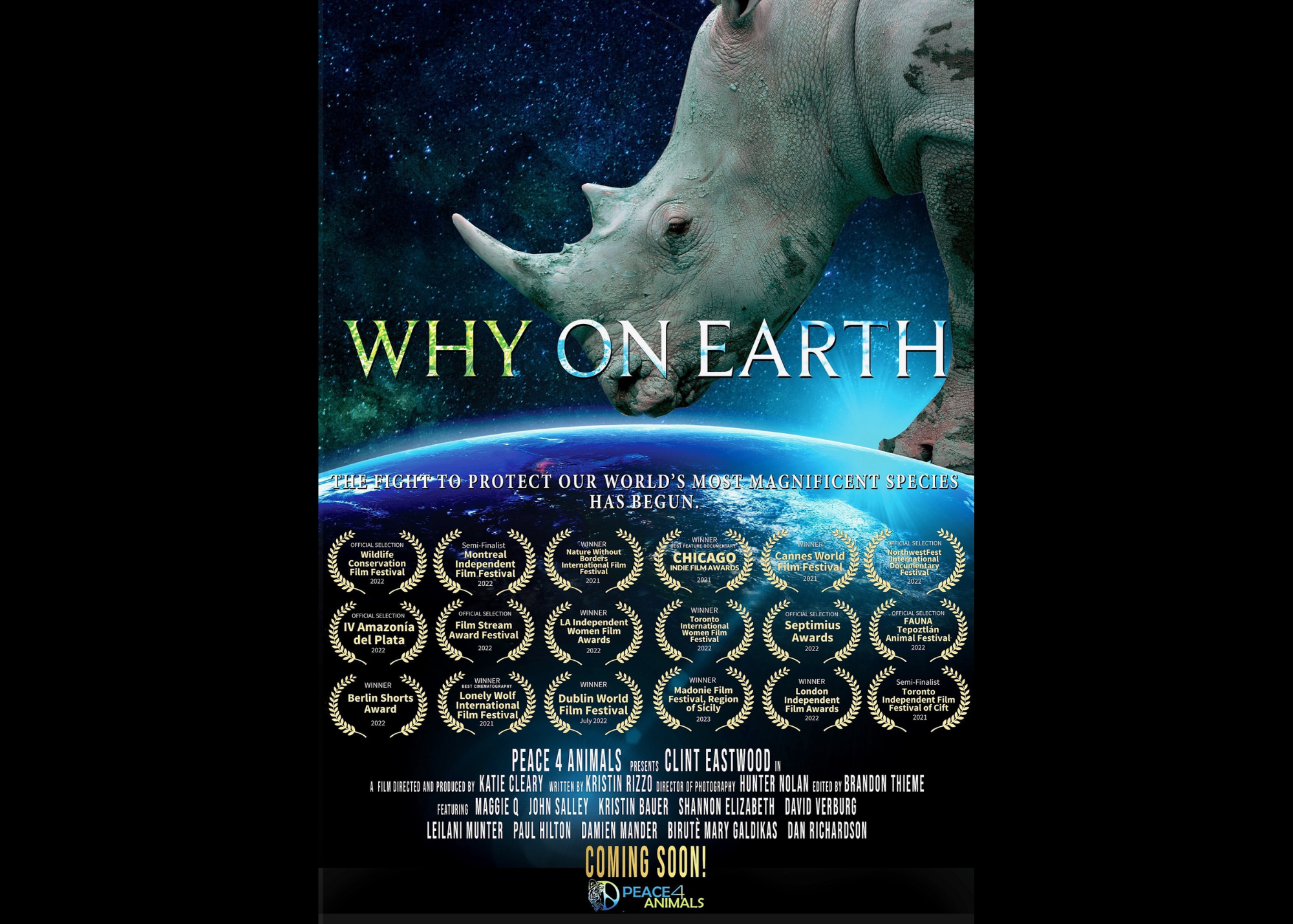 Peace 4 Animals' Powerful New Documentary, Why On Earth, is Set to be  Released on August 16th in the United States & Canada - VEGWORLD Magazine