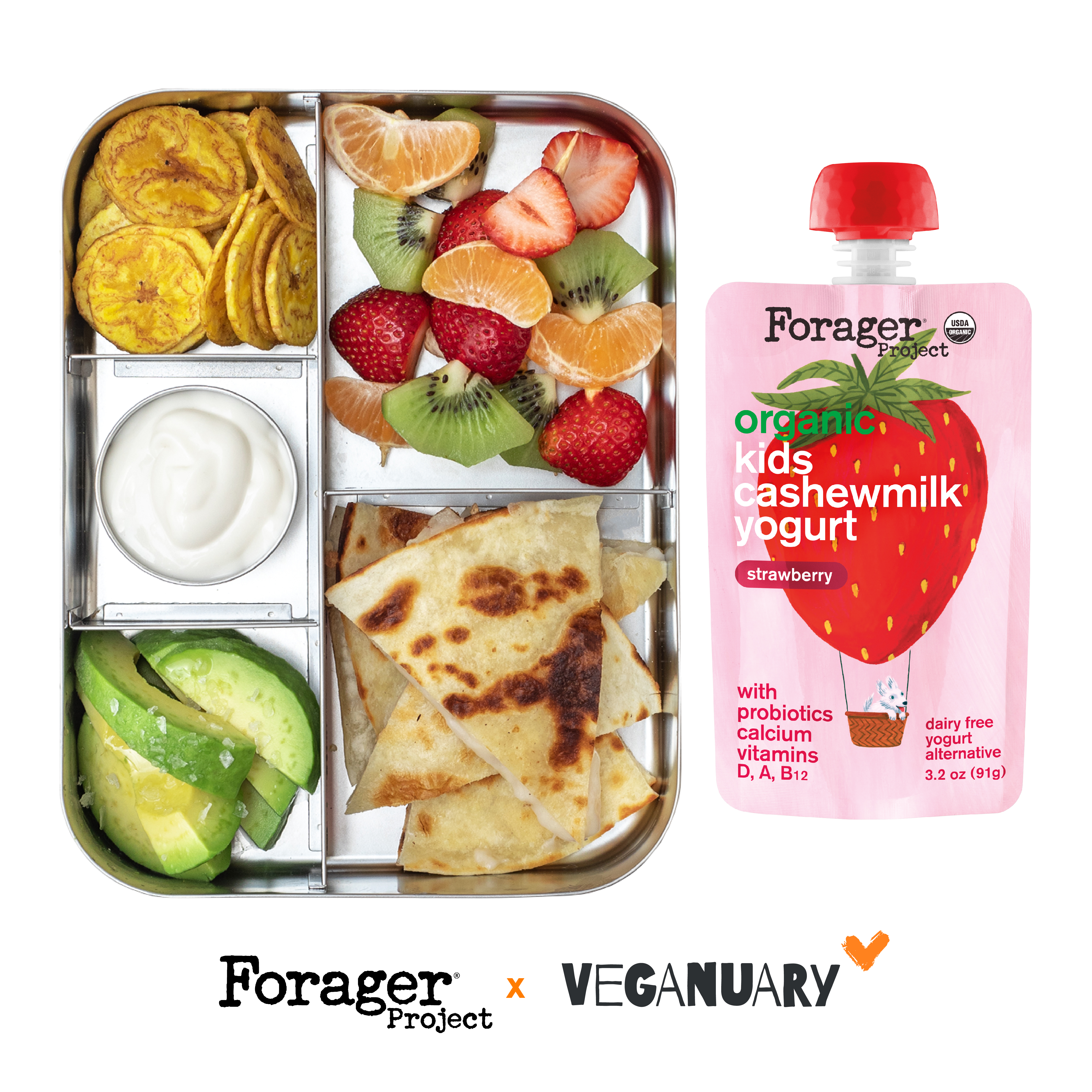 Forager Project® and Veganuary Join Forces to Make Kid-Friendly Plant-Based Eating Healthy, Easy, and Fun
