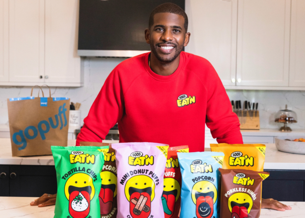 NBA All-Star Chris Paul and Gopuff Launch Flavor-Forward Plant-Based Brand, Good Eat’n