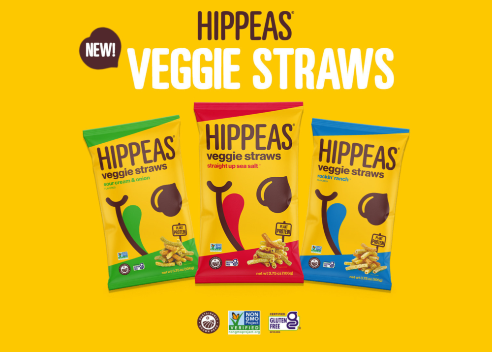 HIPPEAS® Launches Veggie Straw Line