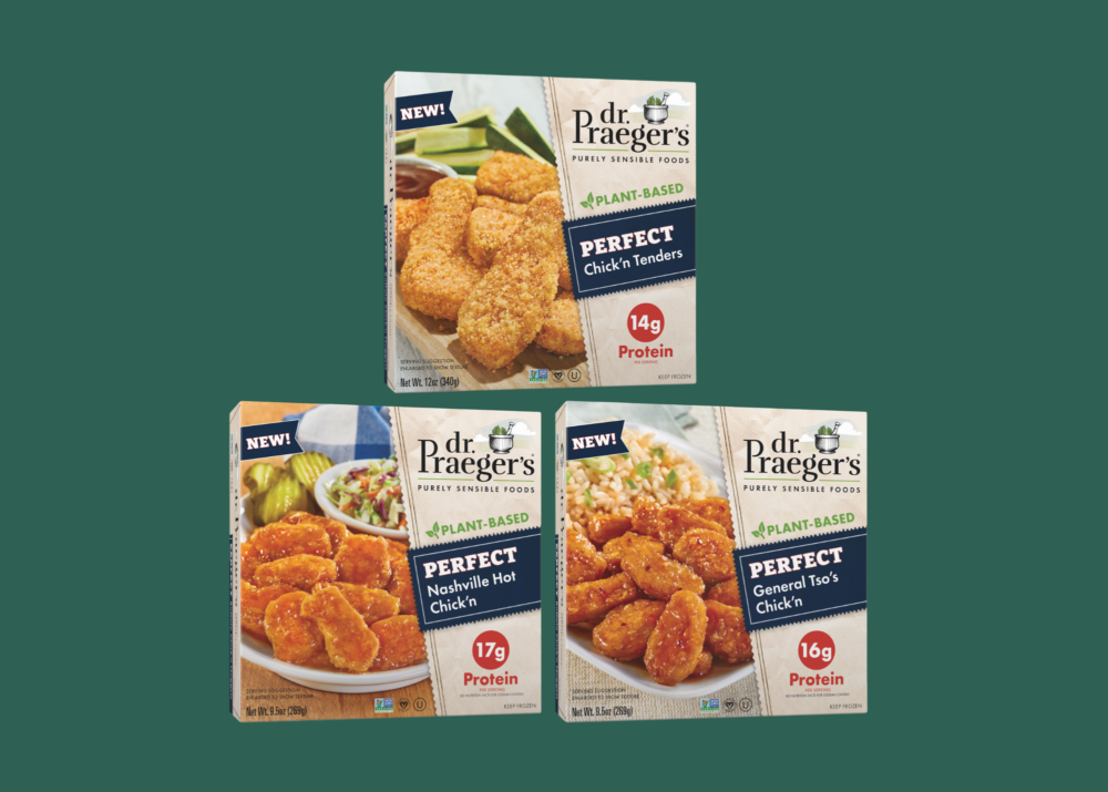 Dr. Praeger’s Expands ‘Perfect’ Line with Three New Products