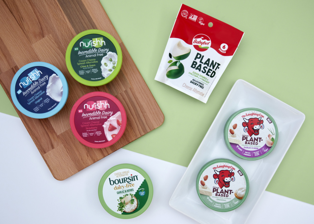 Bel Brands USA Launches Nurishh Incredible Dairy Animal Free Cream Cheese Spread Alternative and The Laughing Cow Plant-Based