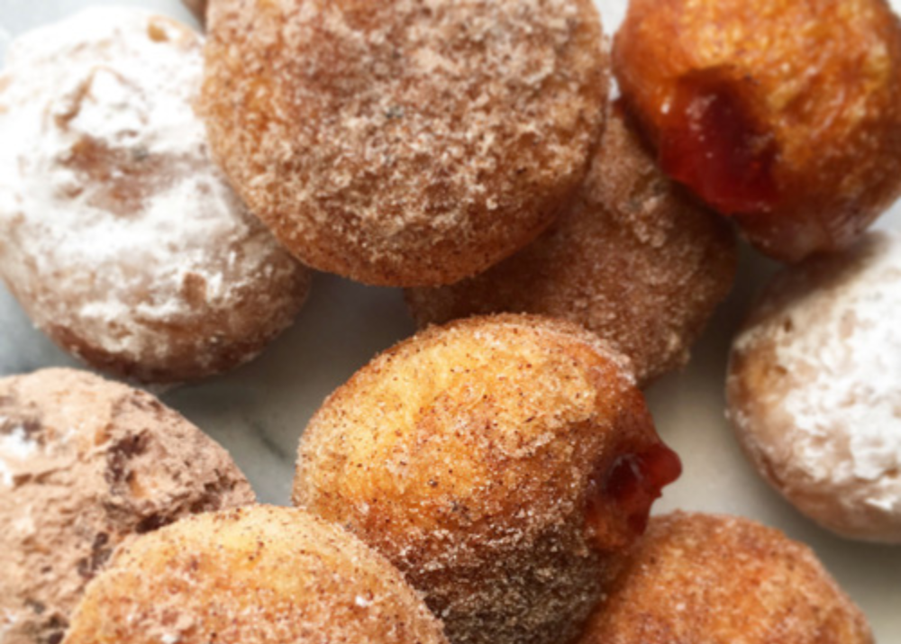 Hanukkah Mini Donut Holes