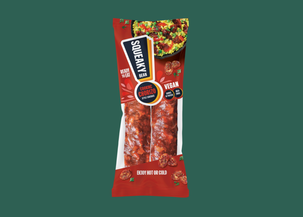 Squeaky Bean Launches Vegan Chorizo Style Sausage in Time for Veganuary