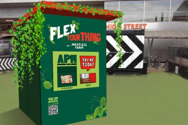 Meatless Farm Launches the World’s First Automated Plant Machine That Dispenses Free Veg