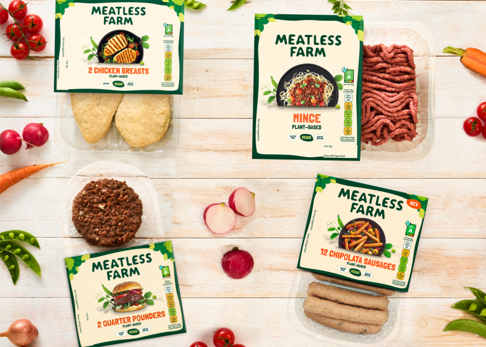 Meatless Farm Introduces Eco-Labelling to its Core Product Range