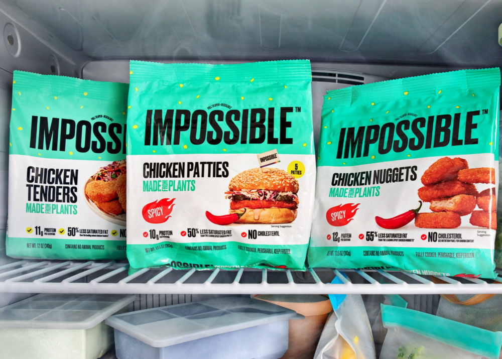Impossible Foods Launches Three New Chicken Products
