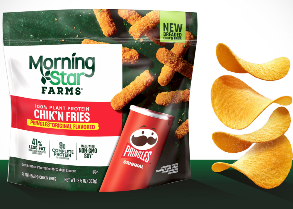 Morningstar Farms and Pringles Combine Iconic Flavors in First-of-Its-Kind Plant-Based Chick’n Fries