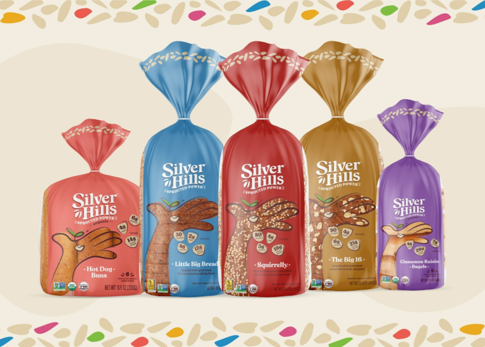 Silver Hills Sprouted Bakery Launches New Brand Look and Refreshed Line of Sprouted Whole Grain Breads