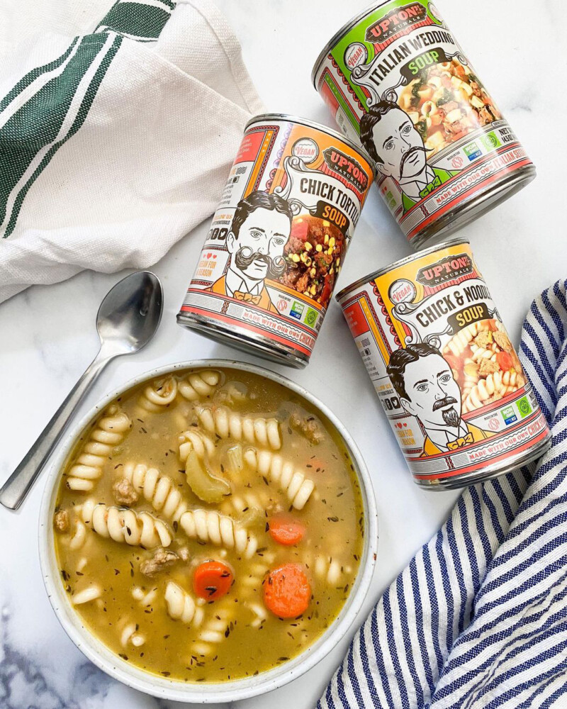 Upton’s Naturals’ Vegan Soups Feature Homemade Flavor