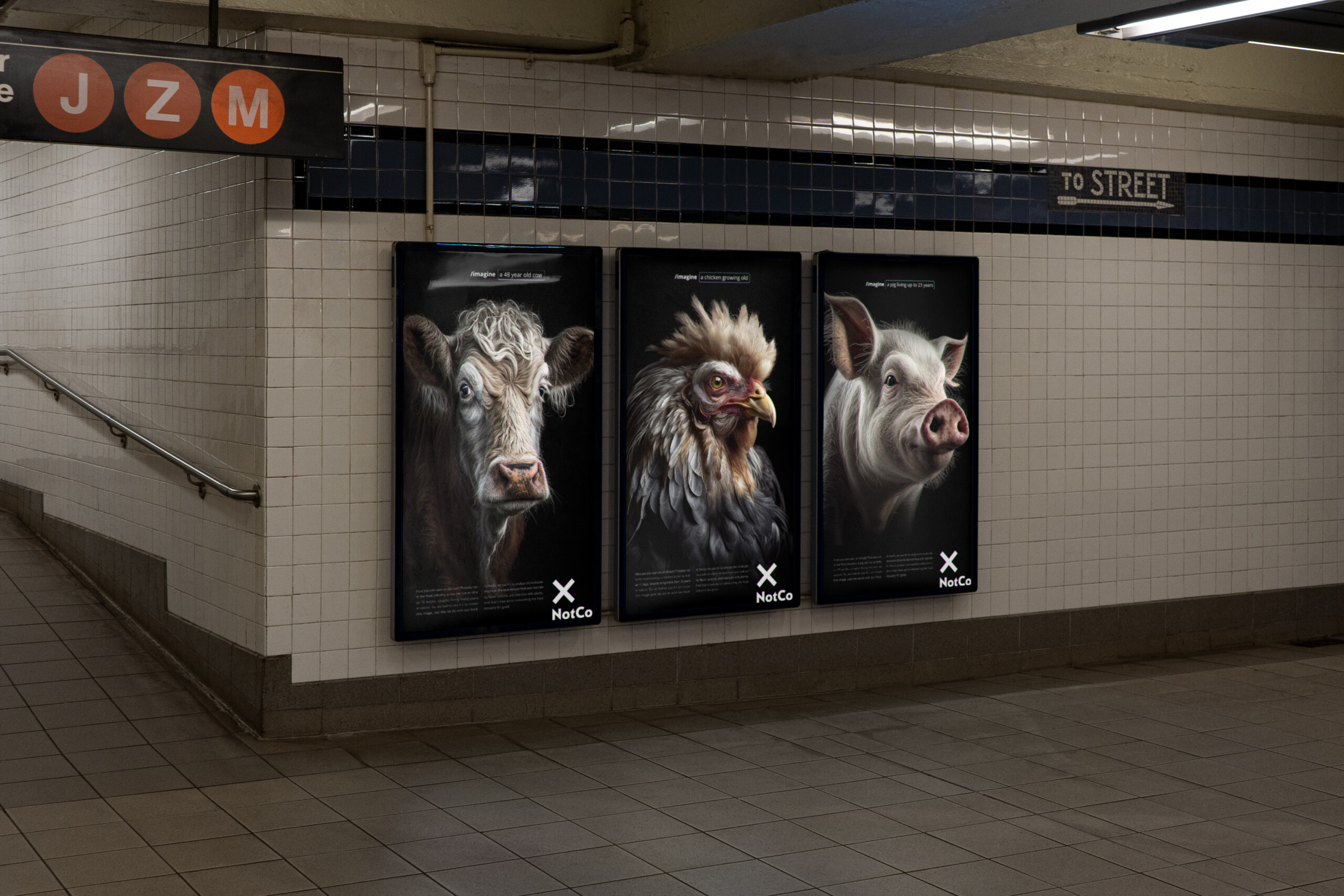 NotCo Asks People to Imagine What Livestock Would Look Like If They Survived to Full Life Expectancy with Raw, Hyper-Realistic A.I.-Generated Images