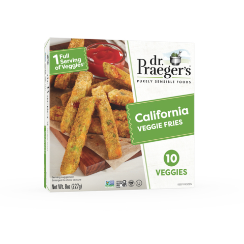 Dr. Praeger’s Launches a Brand-New Line of Feel-Good Fries Packed with a Full Serving of Vegetables