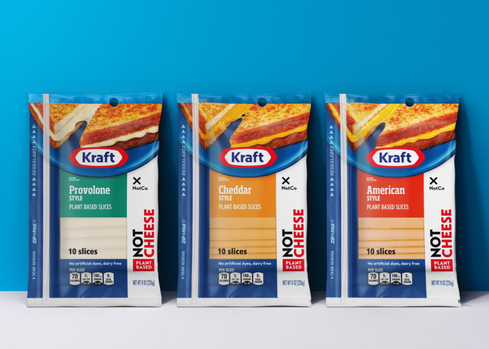 The Kraft Heinz Not Company Introduces Vegan KRAFT NotCheese Slices