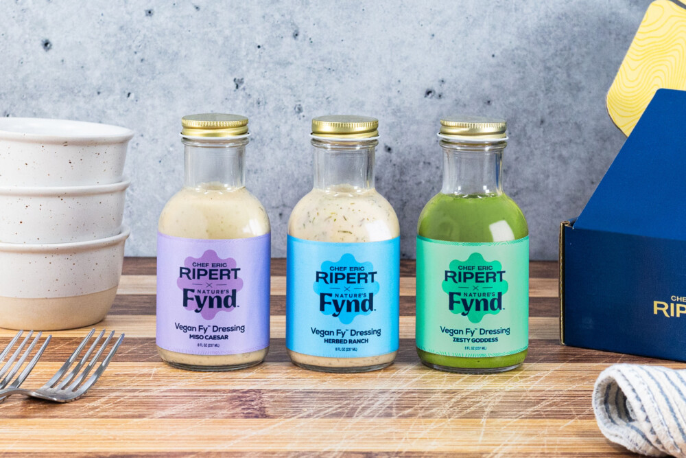 Chef-Crafted Vegan Salad Dressing Trio Brought to you by Chef Eric Ripert and Nature’s Fynd